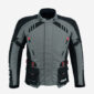 Motorcycle Jacket Gray and Black with Protectors motorcycle gear jackets for motorcycle moto jackets jackets near me jackets shop near me textile jackets