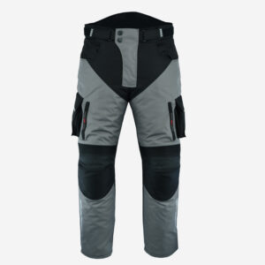 Motorcycle suit grey and black