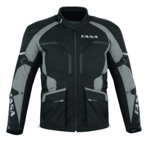 Motorcycle Jacket Black and Grey with Protectors motorcycle jacket riding jacket motorcycle jackets for men shop close to me textile jackets motorcycles jackets jackets for motorcycles