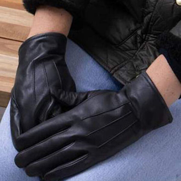 Totes 3 Point Smart touch Leather Gloves